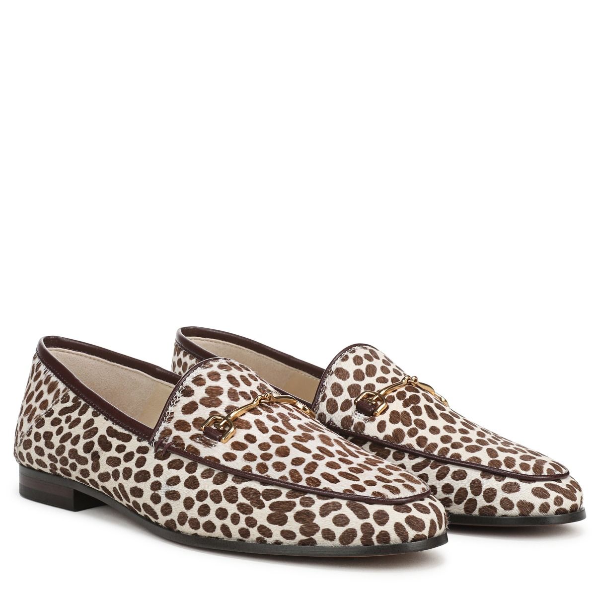 Leopard Print Chocolate Brown Brahma Hair