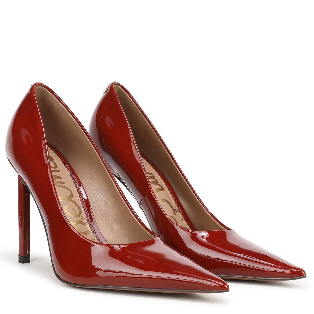 Brandy Brown Patent Leather
