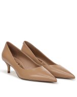 French Sand Beige Leather