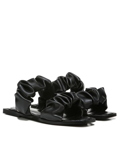 Black Faux Leather