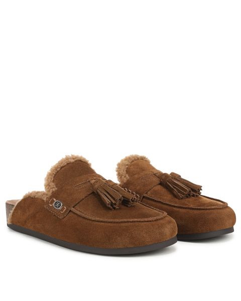 Warm Nutmeg Brown Suede