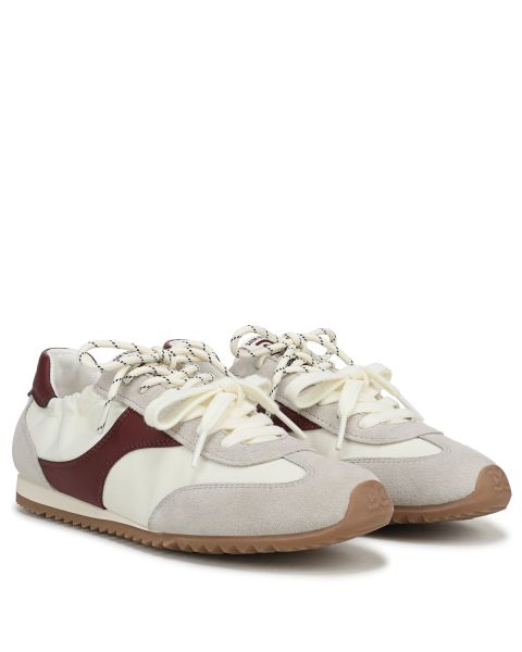 White Multi Suede