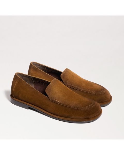 Warm Nutmeg Brown Suede