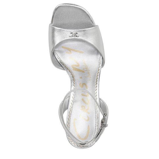 Soft Silver Grey Metallic Leather