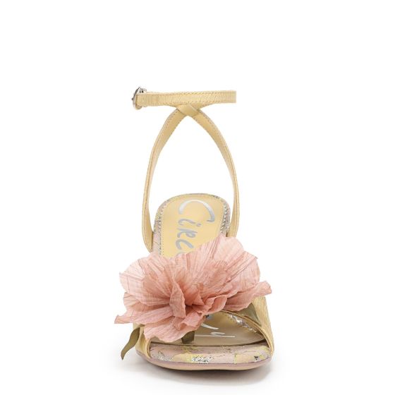 Dusty Yellow/Blush Pink Fabric