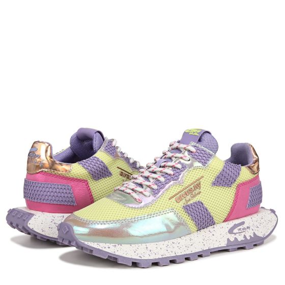 Yellow/Purple PU