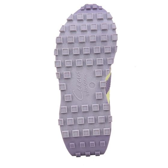Yellow/Purple PU-Sole