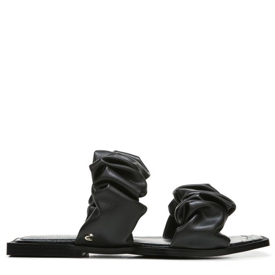 Black Faux Leather