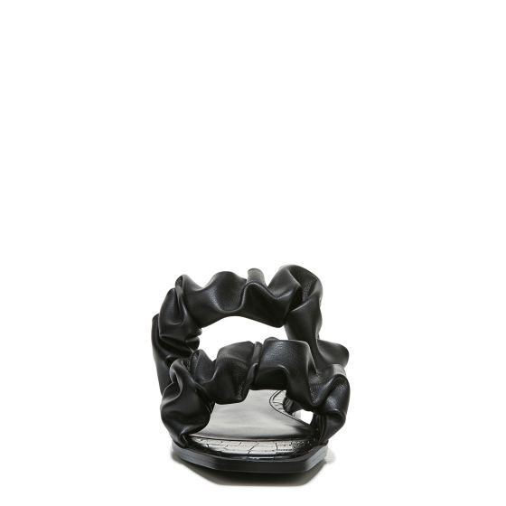 Black Faux Leather