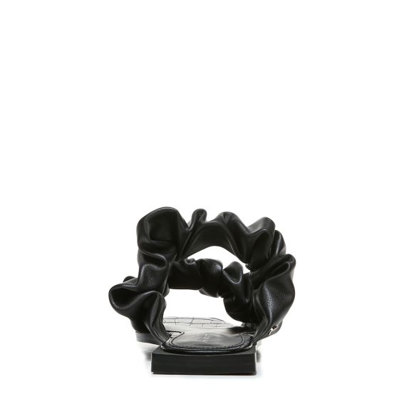 Black Faux Leather