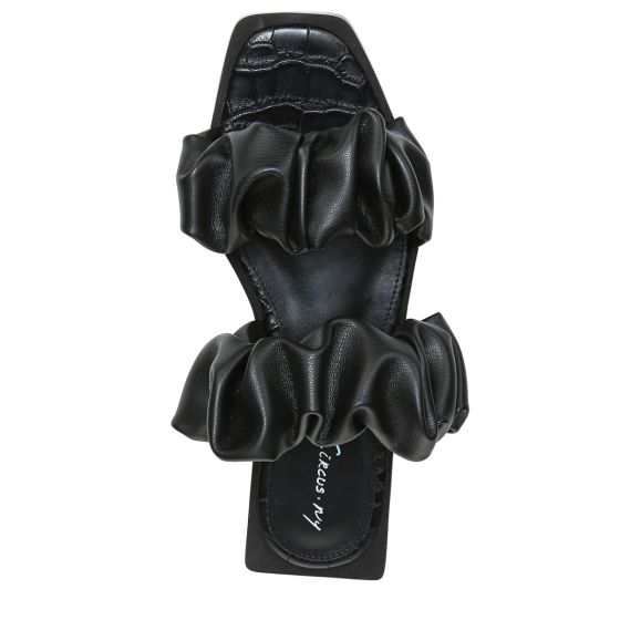 Black Faux Leather