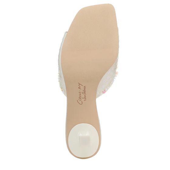 Pearl Beige Satin-Sole