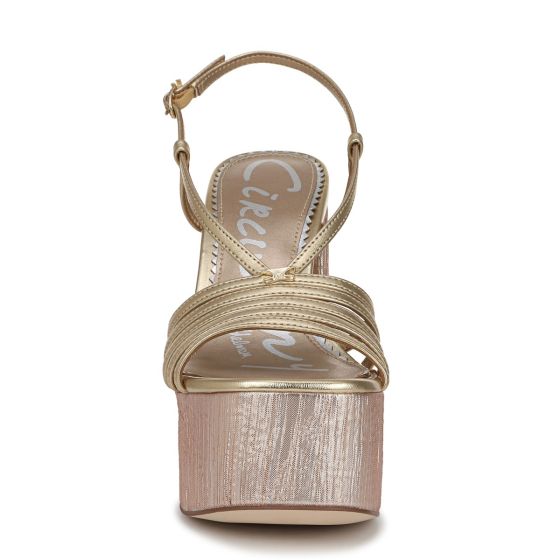 Yellow Gold Leaf Faux Leather
