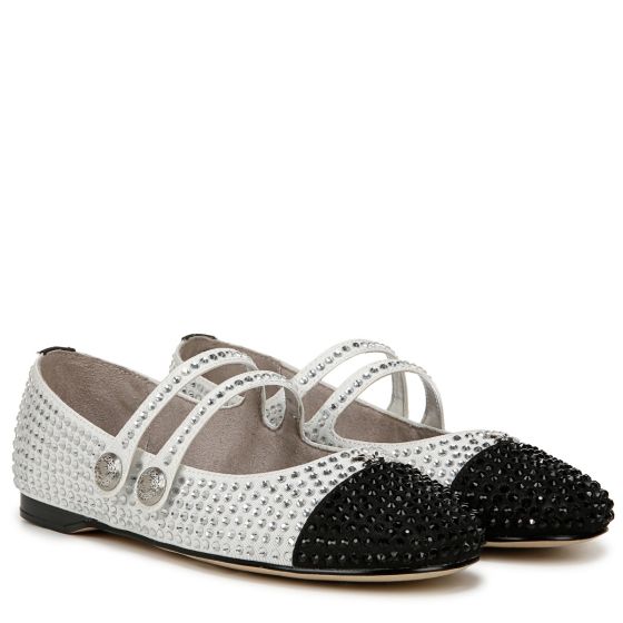 White/Black Fabric