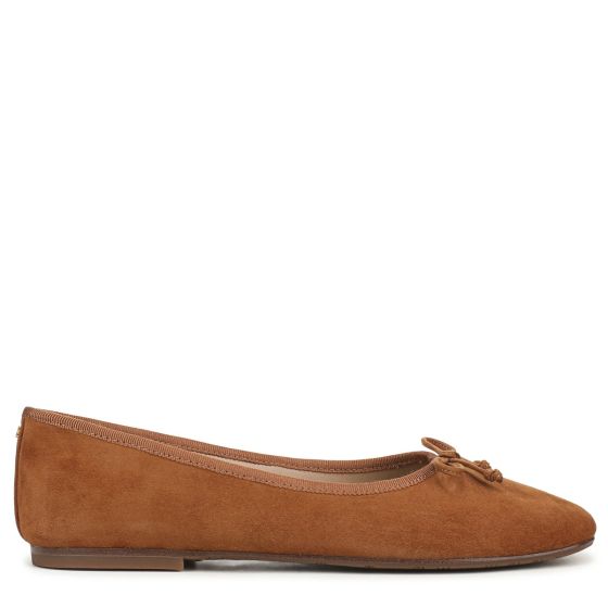Honey Bourbon Brown Suede