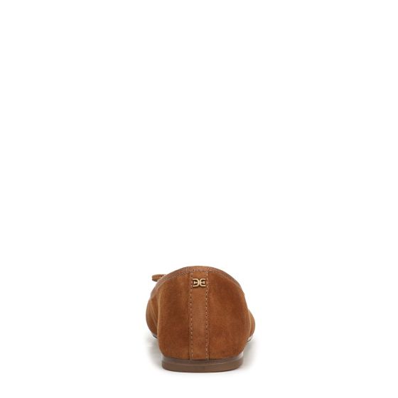 Honey Bourbon Brown Suede