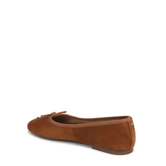 Honey Bourbon Brown Suede