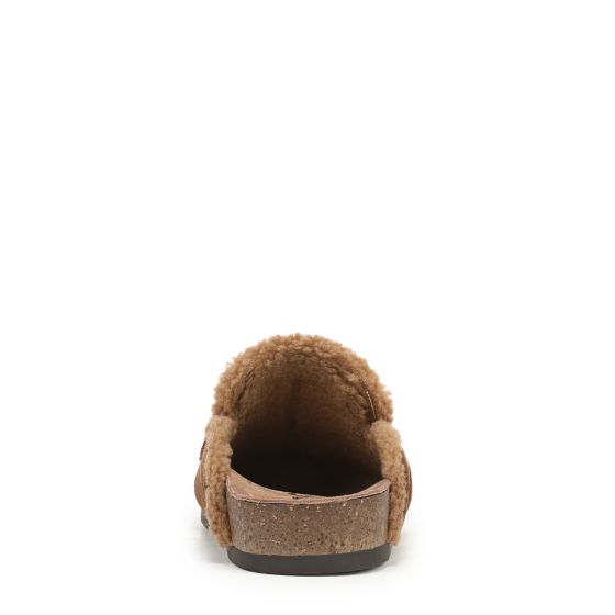 Warm Nutmeg Brown Suede
