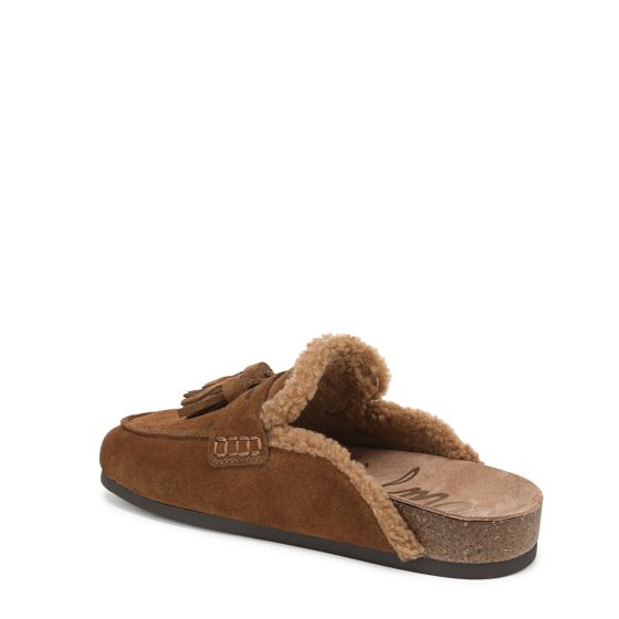 Warm Nutmeg Brown Suede
