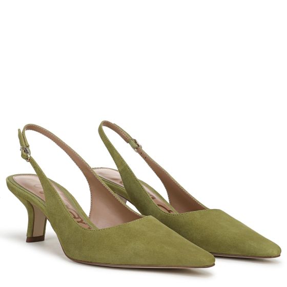 Martini Olive Green Suede