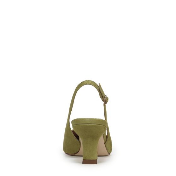 Martini Olive Green Suede