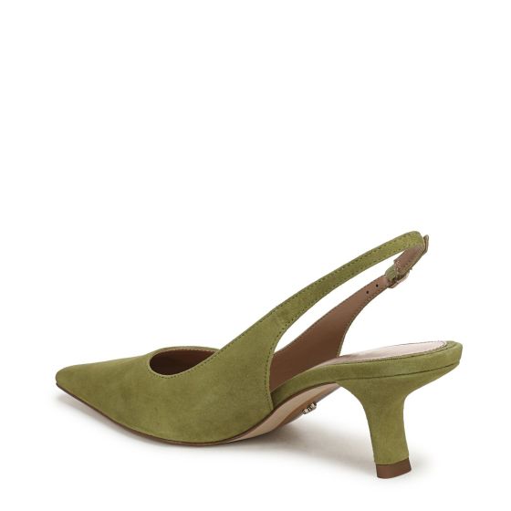 Martini Olive Green Suede