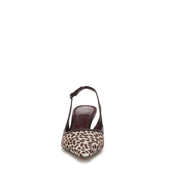 Chocolate Brown Speck Cheetah Calf Hair