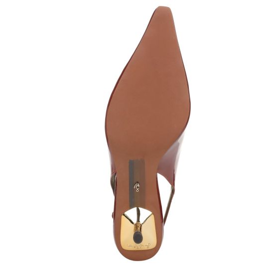 Brandy Red Leather-Sole