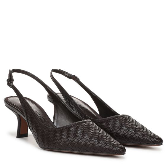 Cafe Noir Brown Weave Leather