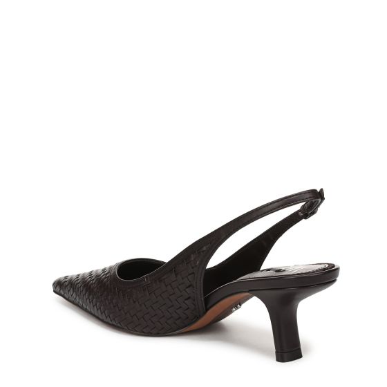 Cafe Noir Brown Weave Leather