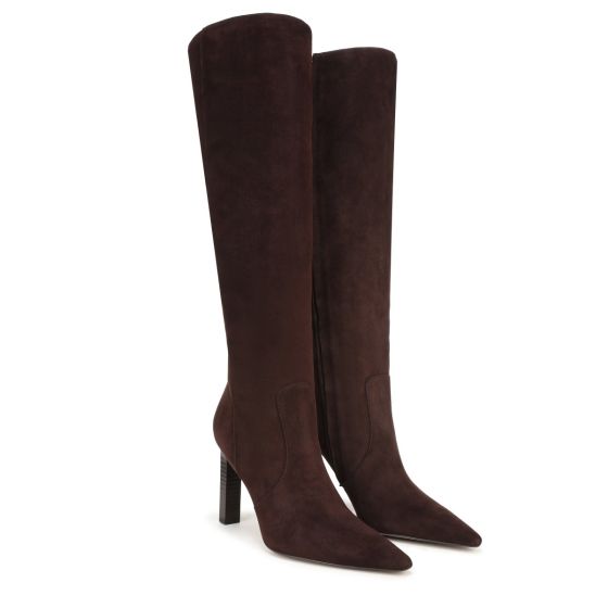 Cafe Noir Brown Suede