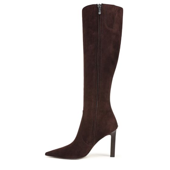Cafe Noir Brown Suede