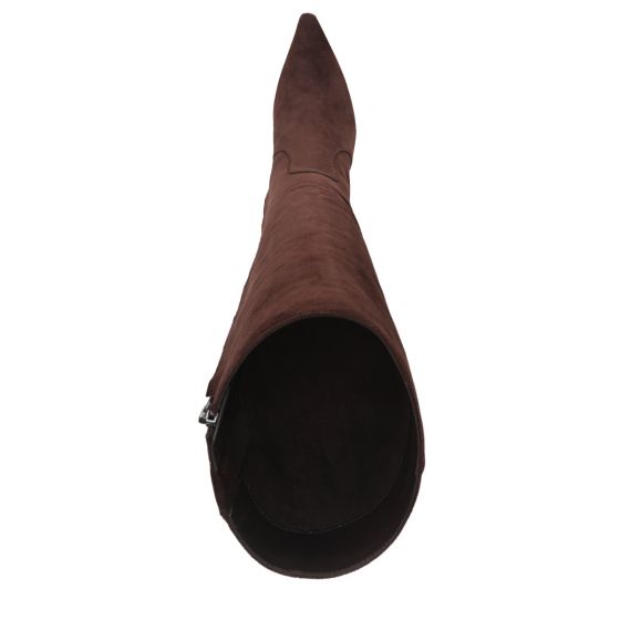 Cafe Noir Brown Suede