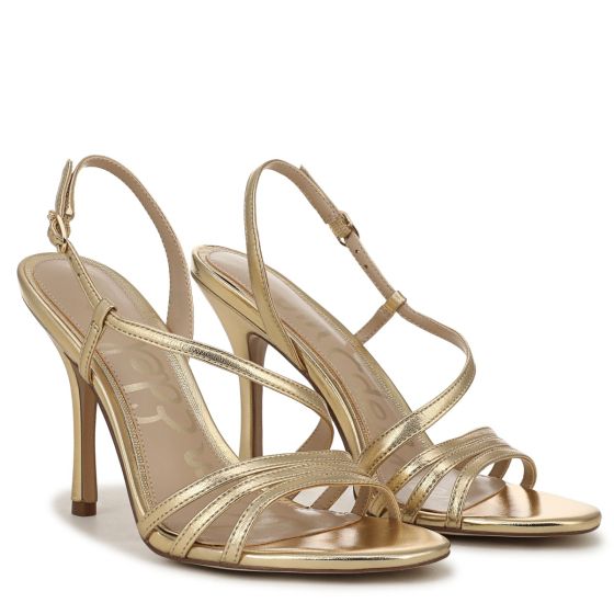Amber Yellow Gold Leather