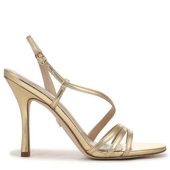 Amber Yellow Gold Leather