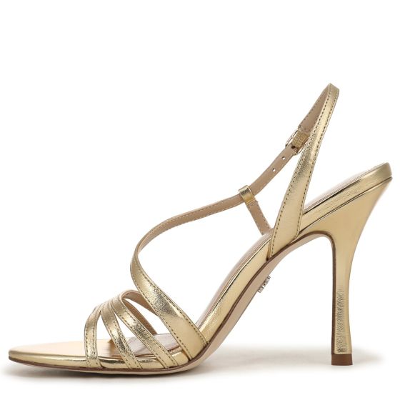 Amber Yellow Gold Leather