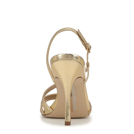 Amber Yellow Gold Leather