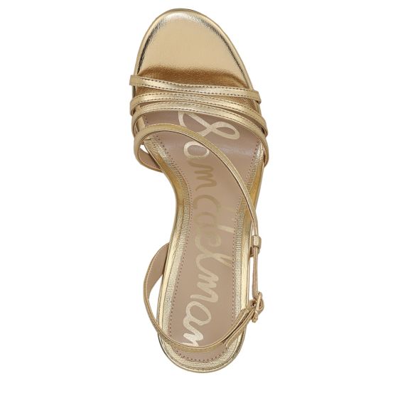 Amber Yellow Gold Leather