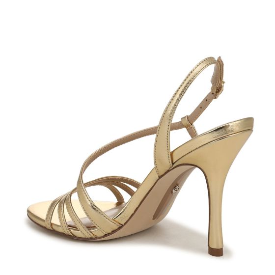 Amber Yellow Gold Leather