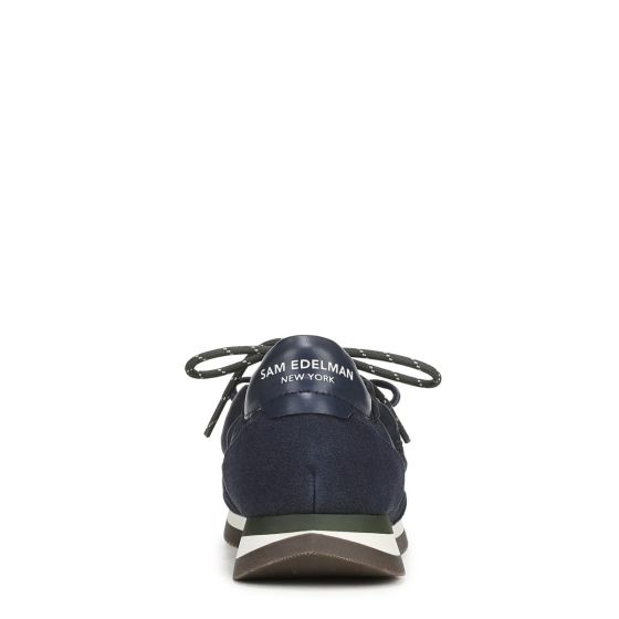 Oasis Navy Blue Suede