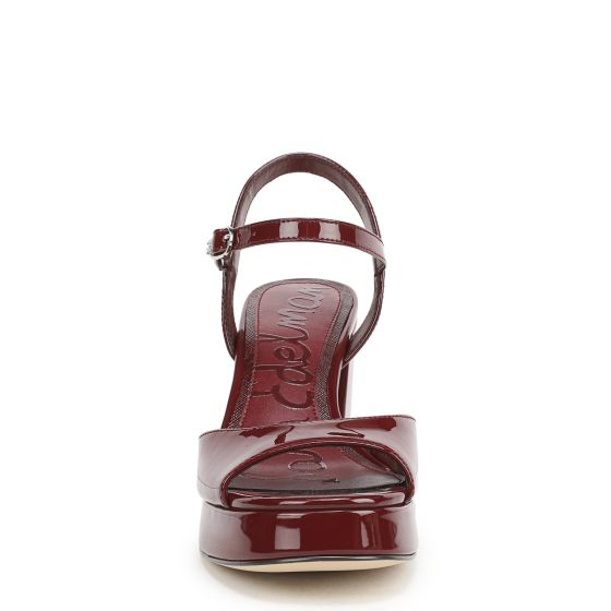 French Merlot Red Patent Leather