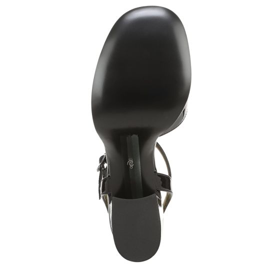 Black Patent Leather-Sole