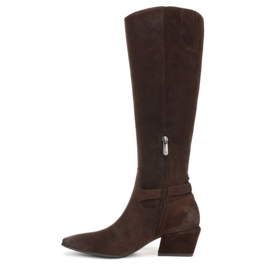 Espresso Bean Brown Suede