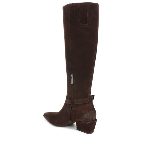 Espresso Bean Brown Suede