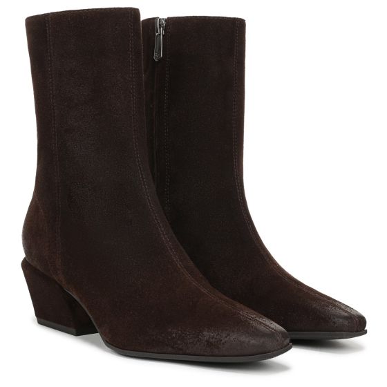 Espresso Bean Brown Suede