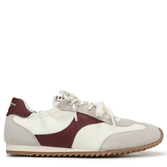 White Multi Suede