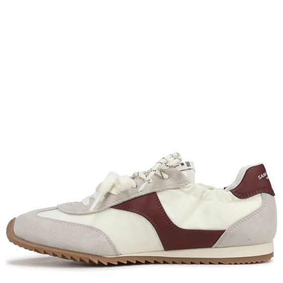 White Multi Suede