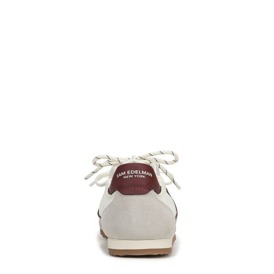 White Multi Suede