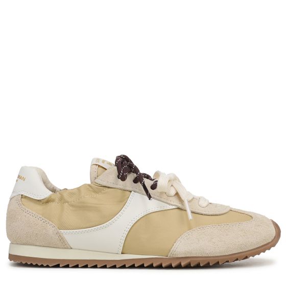 Dusty Yellow Nylon/Suede