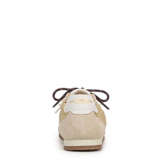 Dusty Yellow Nylon/Suede